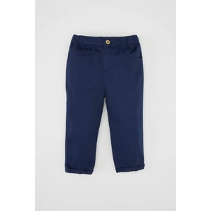 Erkek Bebek Beli Lastikli Düz Paça Gabardin Pantolon A8429A524WN