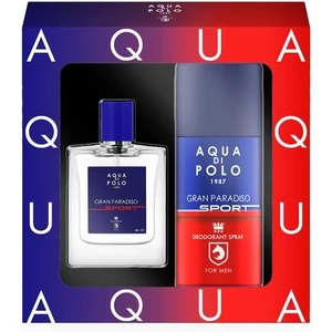 Aqua Di Polo 1987 Gran Paradiso Sport Erkek EDP Parfüm 50 ml ve Deodorant Seti
