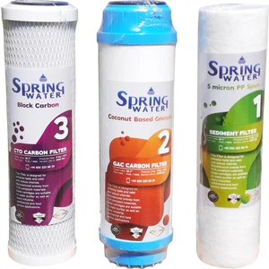 Spring Water Açık Su Arıtma Cihazı Filtre Seti