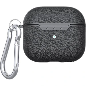 Techno Guru Apple Airpods 4 Deri Desenli ve Magsafe Destekli Şık Airbag-03 Silikon Kılıf