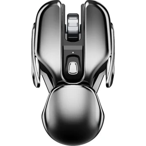 Böcek Tasarım Mekanik Metal Kablosuz Mouse 1600DPİ Ergonomik Tüm Yüzeyler Için Sessiz Tıklama