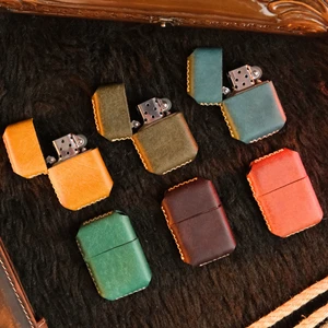 Kişiye Özel Benzinli Çakmak Hakiki Deri El Yapımı Zippo Tarzı Çakmak Isme Özel Çakmak Deri Kaplama Benzinli Erkek Çakmak Hediyelik Çakmak Mavi
