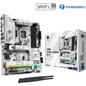 Z890 Steel Legend Wifi Atx Anakart Intel LGA1851, Ddr5, Gen5 M.2 Ssd, 8k 60Hz Hdmı, Wifi 7 Anakart