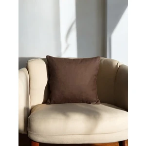 Doryan Home Flat Serisi Kare Suni Nubuk Deri Düz Kırlent Kılıfı 40x40 / 45x45 / 50x50cm