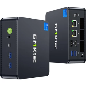 K7 PLUS Intel i7 13620H İşlemci, 32GB DDR5 4800Mhz RAM, 1TB M.2 NVMe SSD, 2x2.5G Ethernet Win 11 PRO Mini PC
