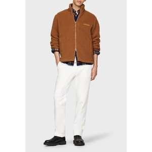 Tommy Hilfiger Regular Fit Dik Yaka Fermuarlı Teddy Polar Sweat Erkek Sweat MW0MW37228 Hjw