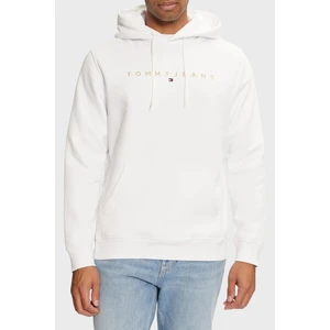 Tommy Jeans Logo Nakışlı Pamuklu Regular Fit Kapüşonlu Sweat Erkek Sweat DM0DM20503 Ybr