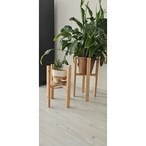 Ahşap Dekoratif Saksı Altlığı 2’li Ürün Ölçüleri: Yükseklik: 50-60 cm