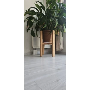 Ahşap Dekoratif Saksı Altlığı Tekli 50*30*30 cm