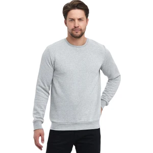 Erkek Şardonlu Sıfır Yaka Sweat