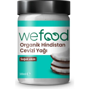 Organik Hindistan Cevizi Yağı 300 ml (Soğuk Sıkım) 8681749104321