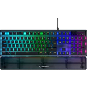 Carbon Full Rgb Aydınlatmalı Mekanik Bilek Destekli Blue Switch Antıghosting Gaming Oyuncu Klavyesi