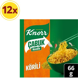 Körili Çabuk Noodle 66 gr x 12 Adet