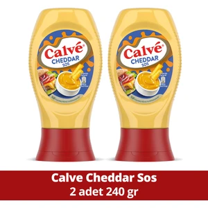 Cheddar Sos 240 GR x 2 Adet
