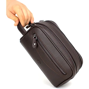 Erkek Kahverengi, Günlük, Seyahat, El Çantası Portföy Çanta El Çantası