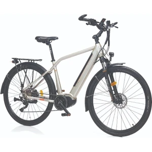 E Lite L - 28 Jant 48 cm Kadro Elektrikli Şehir Bisiklet - Gri