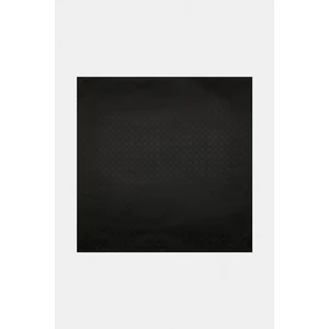 Jakarlı İpek Eşarp - Yeni Hologram - Siyah