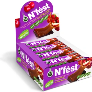 Jöleli Meyve Bar Vişne ve Elma Jöleli Yer Fıstıklı 40g X 12 Adet