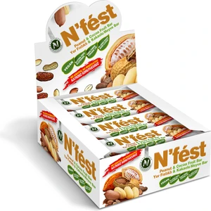 Meyve Bar Yer Fıstıklı ve Kakaolu  40g X 12 Adet