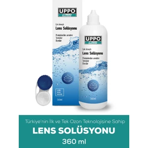 Uppo Moist Lens  Solüsyonu 360 ml Türkiye'de ve Dünya'da Ozanlama Teknolojisi Ile Üretilen Ilk Solüsyon