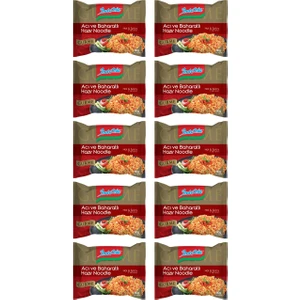 Noodle Gurme Acı ve Baharatlı 80 gr x 10 Adet