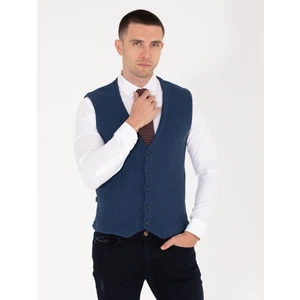 Pierre Cardin Erkek Lacivert Triko Yelek 50263171-VR120