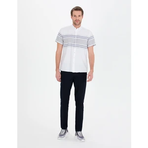 Pierre Cardin Erkek Lacivert Slim Fit Kanvas Pantolon 50268892-VR033