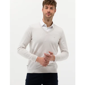 Pierre Cardin Erkek Taş Slim Fit V Yaka Basic Triko Kazak 50276536-VR049