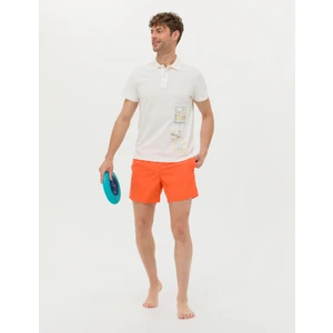Pierre Cardin Erkek Turuncu Deniz Şortu 50276029-VR051