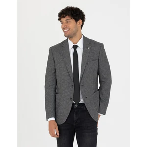 Pierre Cardin Erkek Siyah Ekstra Slim Fit Spor Ceket 50277317-VR046