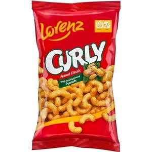 Curly Peanut Classic Corn Chips 120gr