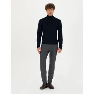 Pierre Cardin Erkek Lacivert Slim Fit Kanvas Pantolon 50278472-VR033