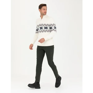 Pierre Cardin Erkek Yeşil Slim Fit Jean Pantolon 50278203-Vr054