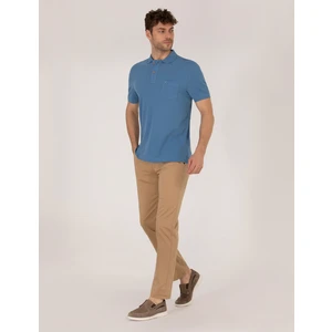 Pierre Cardin Erkek Camel Regular Fit Kanvas Pantolon 50268860-VR015