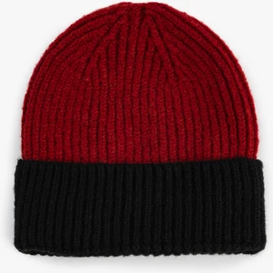 Lastikli Örgü Bere Kenarları Katlı