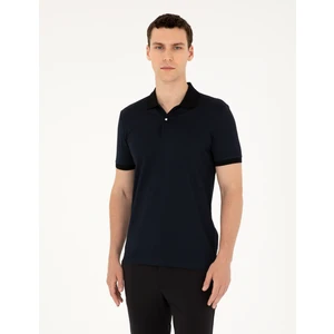 Pierre Cardin Erkek Lacivert Slim Fit Tişört 50284308-VR033
