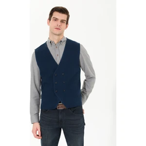Pierre Cardin Erkek Lacivert Triko Yelek 50263176-VR120