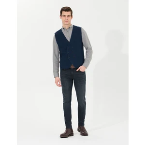 Pierre Cardin Erkek Lacivert Triko Yelek 50263176-VR120