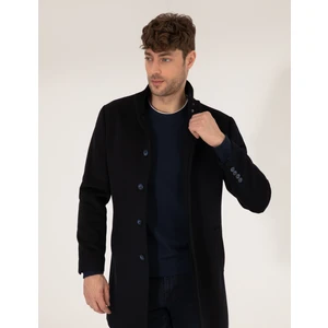 Pierre Cardin Erkek Lacivert Slim Fit Palto 50257493-VR033