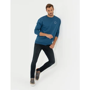 Pierre Cardin Erkek Koyu Mavi Comfort Fit Sweatshirt 50261539-VR032