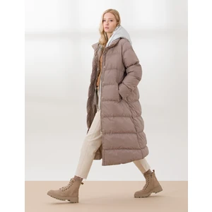 Pierre Cardin Kadın Camel Standart Fit Mont 50253672-VR015