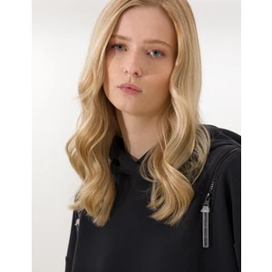 Pierre Cardin Kadın Antrasit Oversize Kapüşonlu Sweatshirt 50253660-VR006