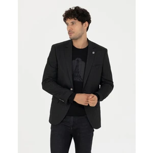 Pierre Cardin Erkek Siyah Ekstra Slim Fit Blazer Ceket 50274820-VR046
