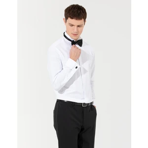 Pierre Cardin Erkek Beyaz Slim Fit Smokin Gömlek 50258964-VR013