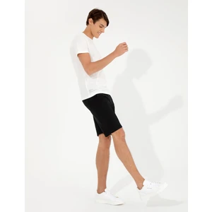 Pierre Cardin Erkek Siyah Standart Fit Örme Şort 50251039-VR046