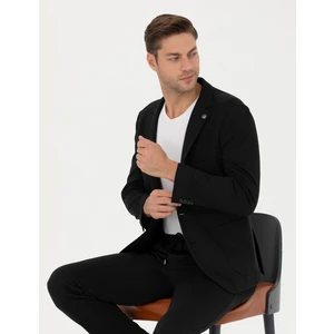 Pierre Cardin Erkek Siyah Ekstra Slim Fit Blazer Ceket 50287472-VR046