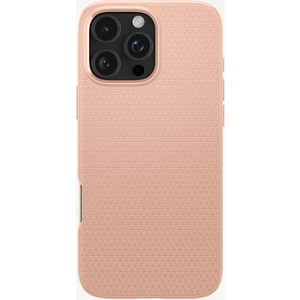 iPhone 16 Pro Max ile uyumlu ince Kılıf Liquid Air Hava Kanalı Teknolojisi™ Askeri Sınıf Koruma Rose Titanium Dokulu Yüzey Kapak - ACS08687