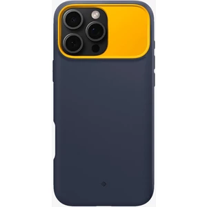 Caseology iPhone 16 Pro Max Silikon MagSafe Kılıf Nano Pop Mag Stand'lı Hava Kanalı Teknolojisi™ Askeri Sınıf Koruma Blueberry Navy Kaymaz Kapak - ACS08056