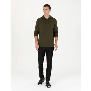 Pierre Cardin Erkek Siyah Slim Fit Kanvas Pantolon 50278130-VR046