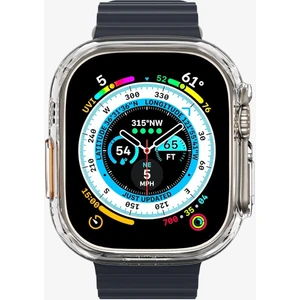 Apple Watch Ultra 2/1 (49mm) Kılıf Thin Fit Crystal Clear - ACS05917